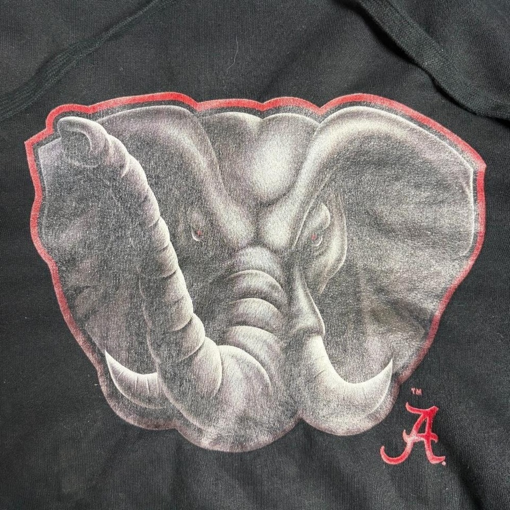 Black Alabama Crimson Tide Midnight Mascot hoodie by Fanatics. Item 410 - Picture 2 of 8